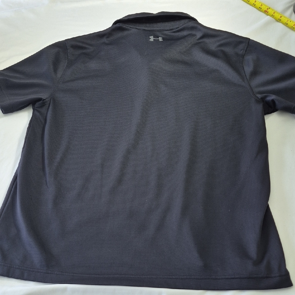 Under Armour Men's Charcoal Polo Shirt - Picture 16 of 16